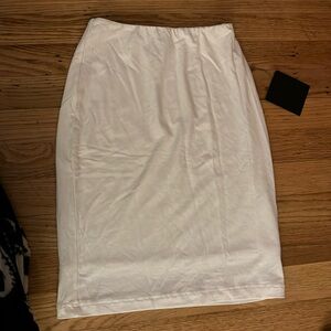 Stretch bodycon skirt